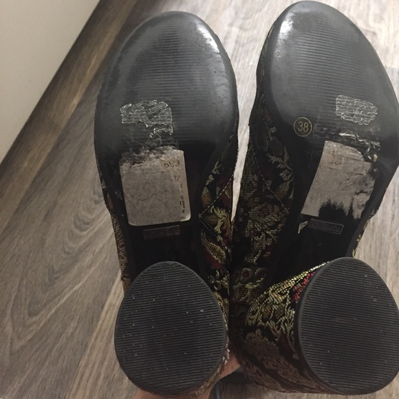 TopShop Jacquard Booties - Picture 4 of 4